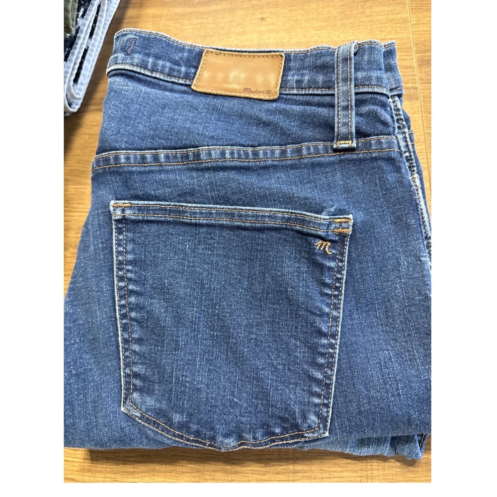 Madewell 10 High Rise Skinny Jeans Medium Wash Size 32